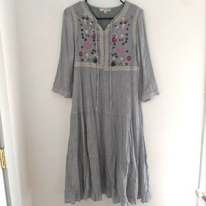 Embroidered dress